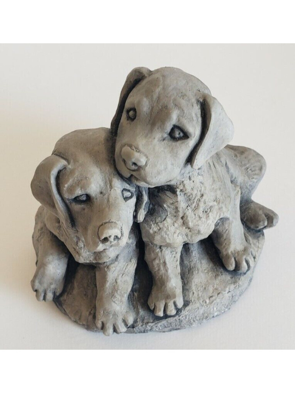 Volcanic Ash Sculpture Labrador Retriever Dog Lab Hand Crafted Mount St Helens